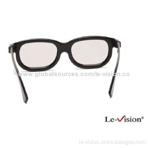 Passive Polarized 3D Glasses for Digital Cinema and Theater